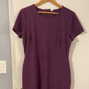 Old Navy Purple Women's Shift Dress (L)